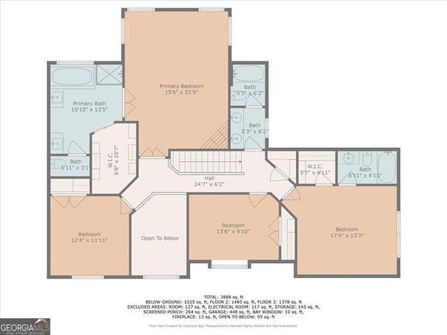 10890 Regal Frst, Suwanee, GA 30024 - property floor plan