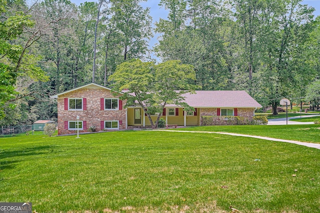 5401 Smoke Rise Dr, Smoke Rise, GA 30087 - tri-level home featuring brick siding