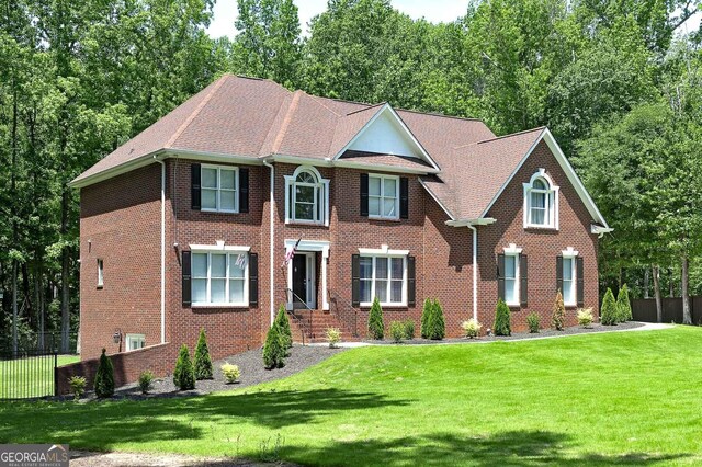 20 Allie Dr, Mcdonough, GA 30252 - colonial-style house with brick siding