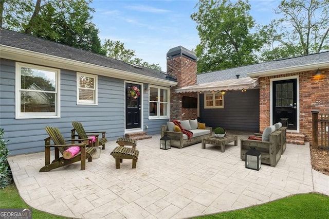 1041 Standard Dr, Brookhaven, GA 30319 - view of patio / terrace with an outdoor living space