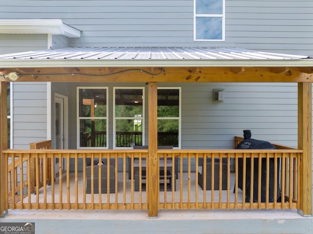 433 Crystal Way, Cornelia, GA 30531 - view of wooden terrace
