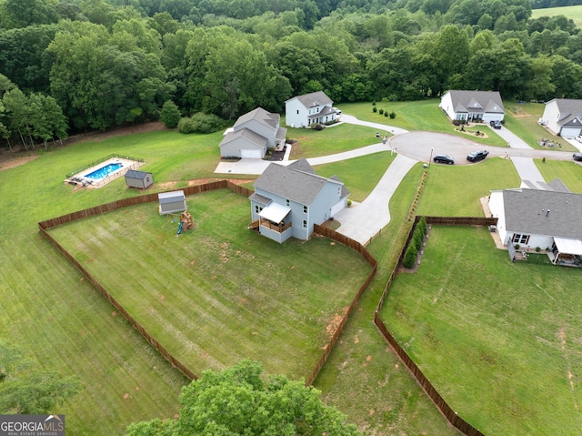 433 Crystal Way, Cornelia, GA 30531 - aerial view of a heavily wooded area