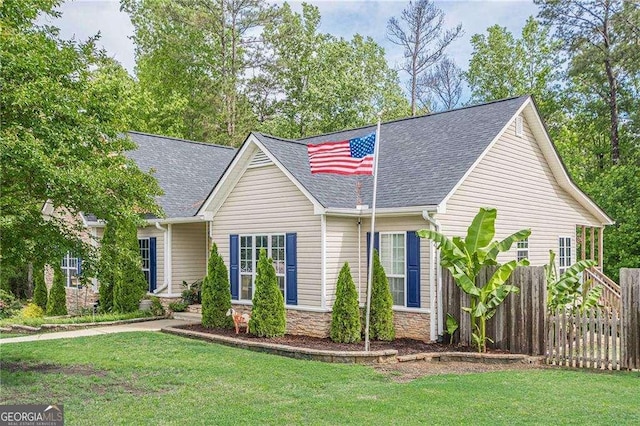 188 Cooper Creek Dr, Dallas, GA 30157 - view of front of property featuring stone siding and roof with shingles