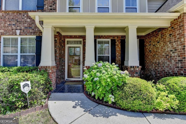 25 Kaktovic Ct, Grayson, GA 30017 - property entrance with brick siding and covered porch