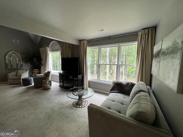 1122 Montclair Dr, Peachtree City, GA 30269 - carpeted living area with healthy amount of natural light