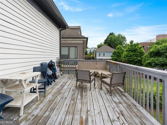 760 Ashland Ave, Atlanta, GA 30307 - deck featuring an outdoor living space