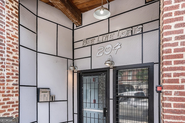 204 Walker St SW Unit 319, Atlanta, GA 30313 - entrance to property with brick siding