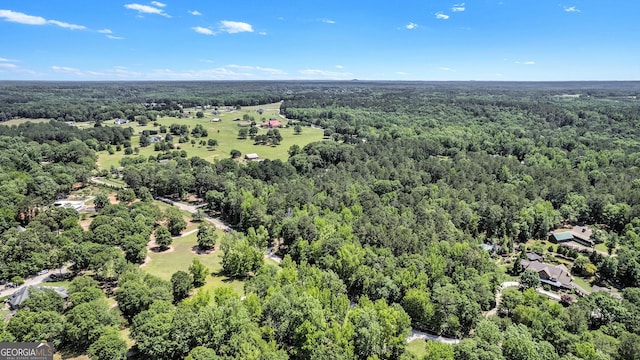3780 Lovers Ln, Monroe, GA 30656 - drone / aerial view of a heavily wooded area