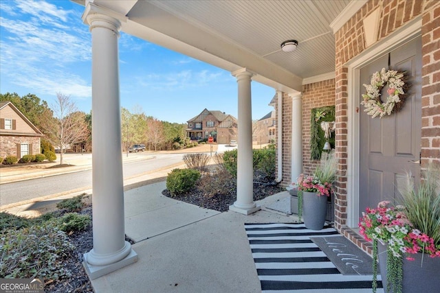 138 Lakestone Pkwy, Woodstock, GA 30188 - view of patio with a porch