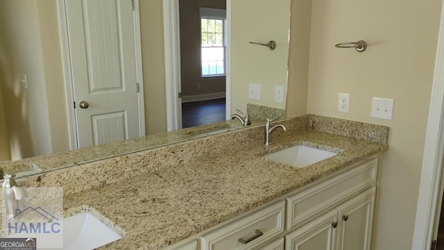 103 Abbie Ln, Glennville, GA 30427 - bathroom with double vanity