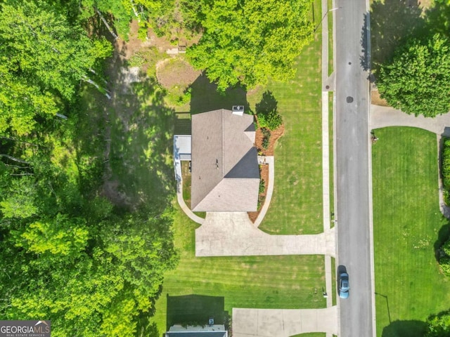 drone / aerial view