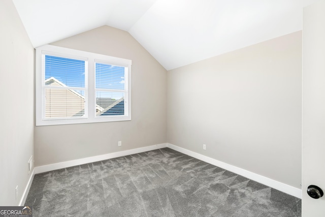 133 Wild Turkey Pass, Homer, GA 30547 - additional living space featuring carpet floors, vaulted ceiling, and baseboards