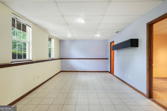 259 Pine Valley Dr, Powder Springs, GA 30127 - unfurnished room with a drop ceiling and baseboards