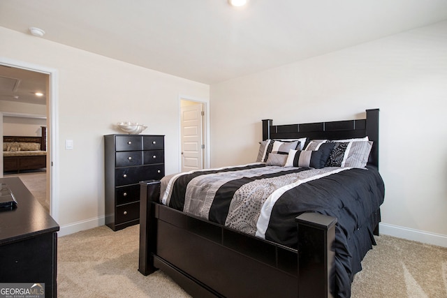 320 Conley Ave, Hampton, GA 30228 - bedroom featuring light carpet and baseboards