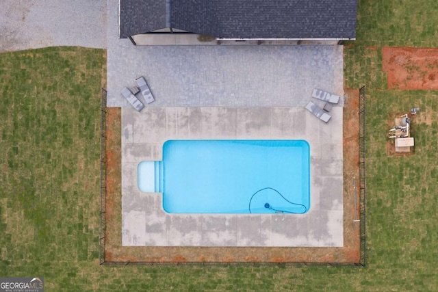 drone / aerial view