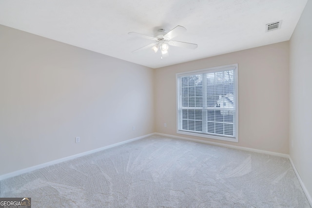 954 Josie Ct, Lawrenceville, GA 30045 - empty room with ceiling fan and light carpet