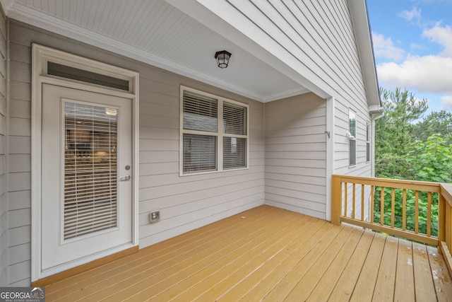 2499 Barrett Preserve Ct SW, Marietta, GA 30064 - view of deck