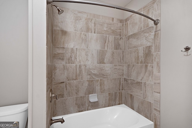 2499 Barrett Preserve Ct SW, Marietta, GA 30064 - full bathroom with toilet and shower / washtub combination