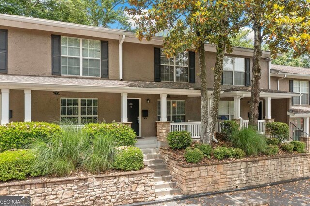 3200 Seven Pines Ct Unit 103, Atlanta, GA 30339 - multi unit property with stucco siding and covered porch