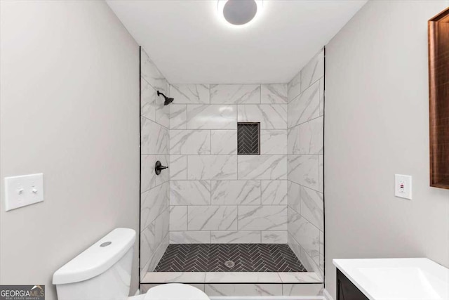 2317 Baywood Dr SE, Atlanta, GA 30315 - full bath featuring tiled shower and vanity