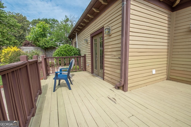 20 Salbide Ave, Newnan, GA 30263 - view of wooden terrace