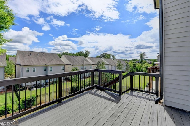 828 Olmsted Ln, Duluth, GA 30097 - deck with a residential view