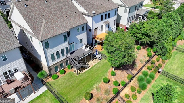 828 Olmsted Ln, Duluth, GA 30097 - aerial view of residential area