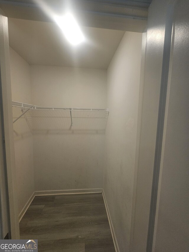 7253 Lacey Dr, Douglasville, GA 30134 - spacious closet with dark wood finished floors