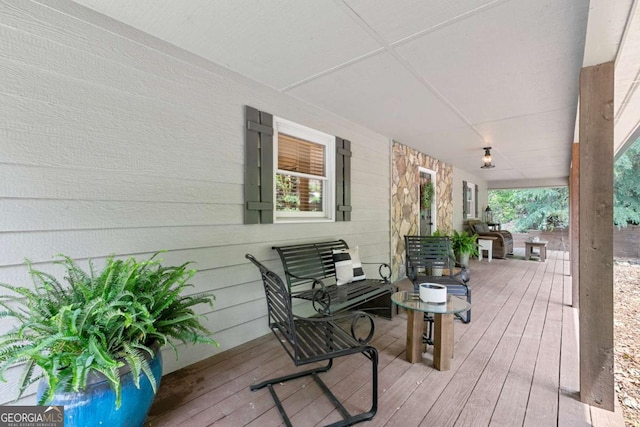 223 Denny Ridge Rd, Jasper, GA 30143 - deck featuring a porch