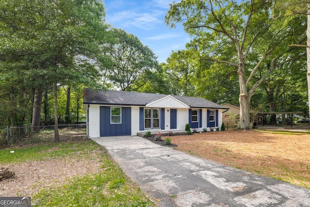6932 Eunice Dr, Riverdale, GA 30274 - single story home with brick siding, asphalt driveway, and roof with shingles