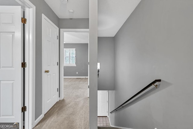 2866 Florence Dr, Gainesville, GA 30504 - stairway with carpet floors and baseboards