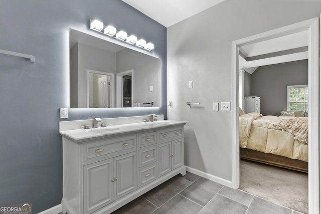 3 Tiffany Trce, Palmetto, GA 30268 - ensuite bathroom with double vanity and baseboards