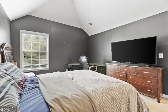 3 Tiffany Trce, Palmetto, GA 30268 - bedroom with vaulted ceiling and light carpet