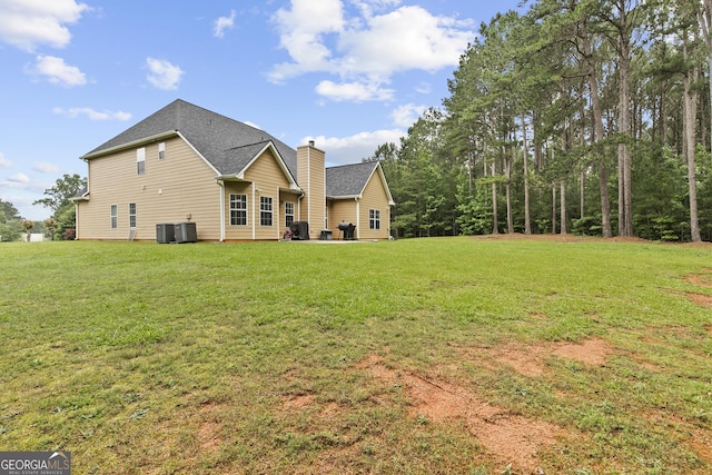 3 Tiffany Trce, Palmetto, GA 30268 - back of property featuring a yard