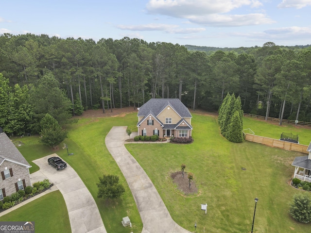 3 Tiffany Trce, Palmetto, GA 30268 - view of subject property featuring a heavily wooded area