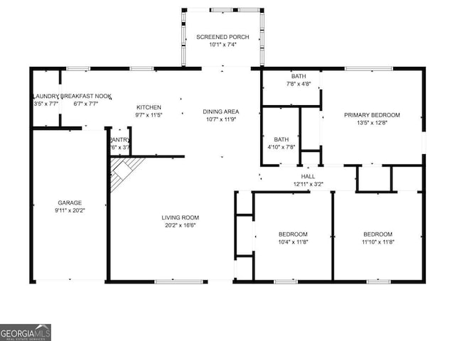 3216 Montheath Ct, Duluth, GA 30096 - floor plan / room layout
