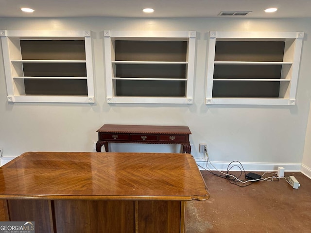 1305 Lake Forest Ln, Mcdonough, GA 30253 - unfurnished office featuring recessed lighting and baseboards