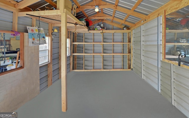 484 Tb Thornton Dr, Hartwell, GA 30643 - storage room with a garage