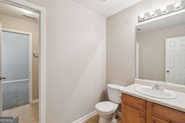 2896 Chilhowee Dr, Atlanta, GA 30331 - bathroom featuring vanity, toilet, and baseboards