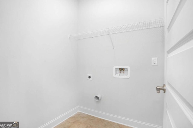 34 Cooper Dr Unit 53, Mansfield, GA 30055 - washroom featuring electric dryer hookup and washer hookup