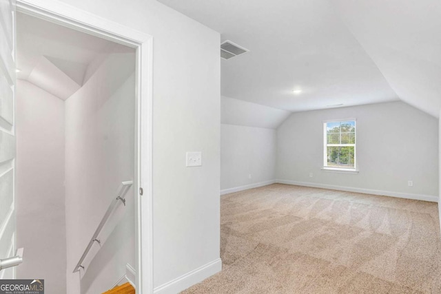 34 Cooper Dr Unit 53, Mansfield, GA 30055 - additional living space with lofted ceiling and carpet flooring