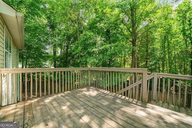 view of deck
