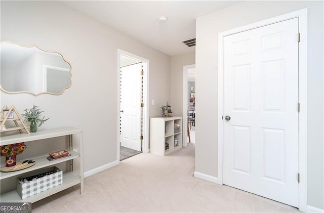 59 Creekside Blf, Hiram, GA 30141 - hall featuring carpet flooring and baseboards