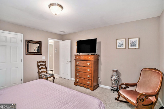 127 Courts Of Hampton, Hampton, GA 30228 - bedroom featuring carpet and baseboards