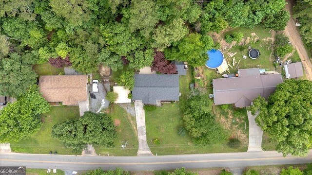 aerial overview of property's location