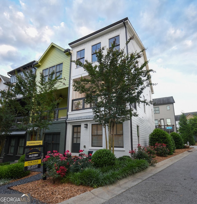 756 Cady Way, Atlanta, GA 30312 - view of front of house with board and batten siding and brick siding