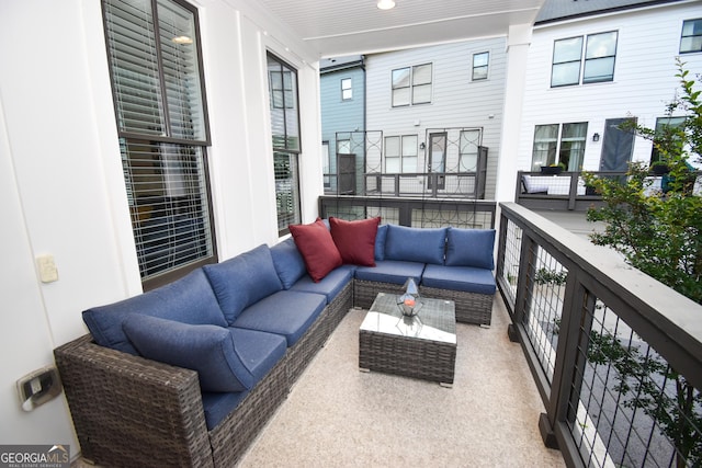 756 Cady Way, Atlanta, GA 30312 - balcony featuring outdoor lounge area