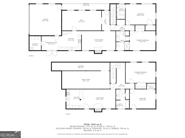 12 Riverview Rd SE, Rome, GA 30161 - home floor plan