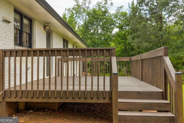 view of deck
