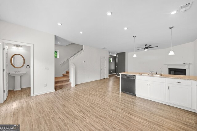 235 Centennial Cir, Canton, GA 30114 - carpeted spare room featuring a ceiling fan and baseboards